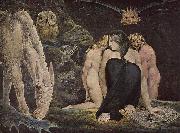 William Blake The Night of Enitharmon's Joy oil painting